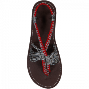 Seashell Zebra Red